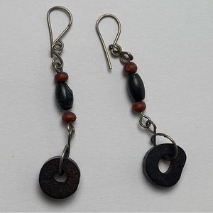 Wood Beads Earrings